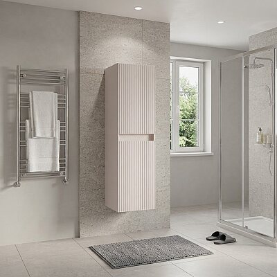 Aquanil Almonde Banyo Boy Dolabı 40 cm Krem - AQUANİL