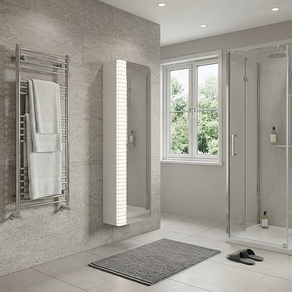 Aquanil Anemon Banyo Boy Dolabı 35 cm Beyaz - 1