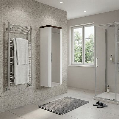 Aquanil Brezza Banyo Boy Dolabı 54 cm Beyaz - AQUANİL