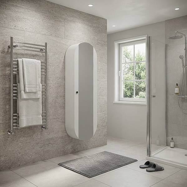Aquanil Fantasia Banyo Boy Dolabı 50cm Beyaz - 1