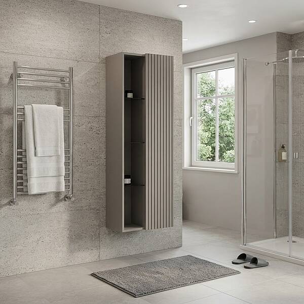 Aquanil Greta Banyo Boy Dolabı 40cm Gri - 1