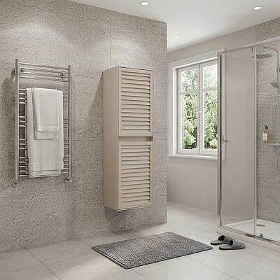 Aquanil Linze Banyo Boy Dolabı 40cm Vizon - AQUANİL