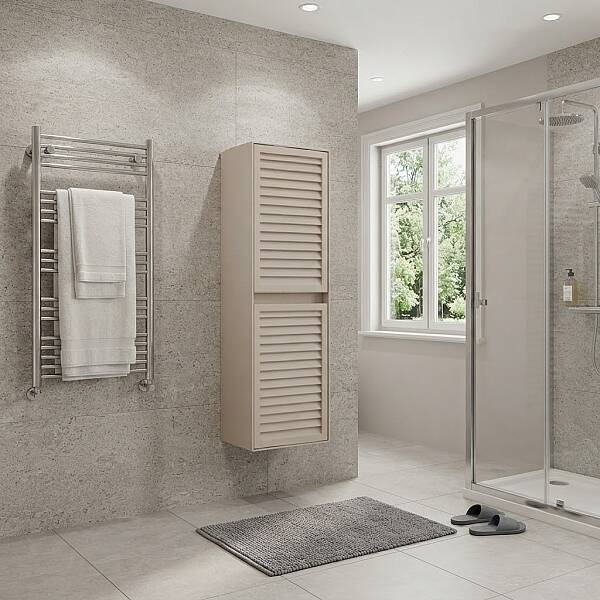 Aquanil Linze Banyo Boy Dolabı 40cm Vizon - 1