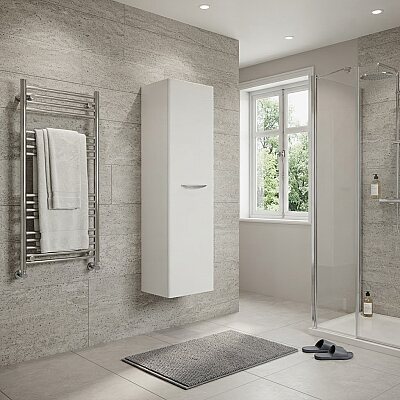 Aquanil Maria Banyo Boy Dolabı 40 cm Beyaz - AQUANİL