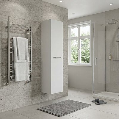 Aquanil Maria Banyo Boy Dolabı 40 cm Gri - AQUANİL