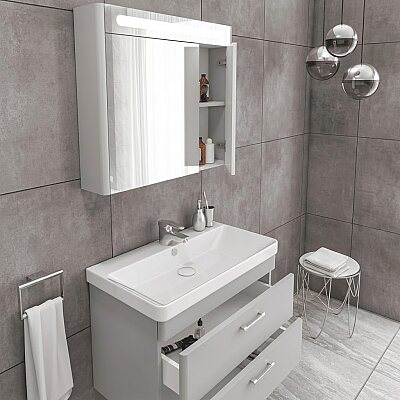 Aquanil Maria Banyo Dolap Takımı 60cm Gri - 2