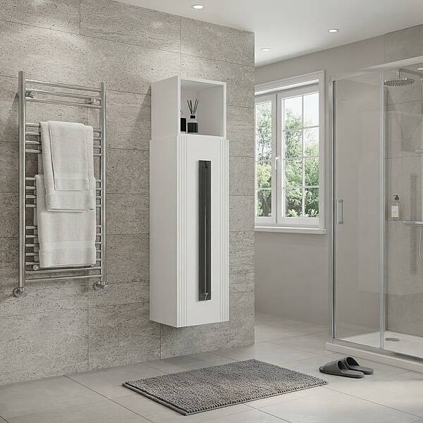 Aquanil Nueva Banyo Boy Dolabı 32 cm Beyaz - 1