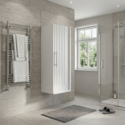 Aquanil Sagra Banyo Boy Dolabı 32 cm Beyaz - AQUANİL