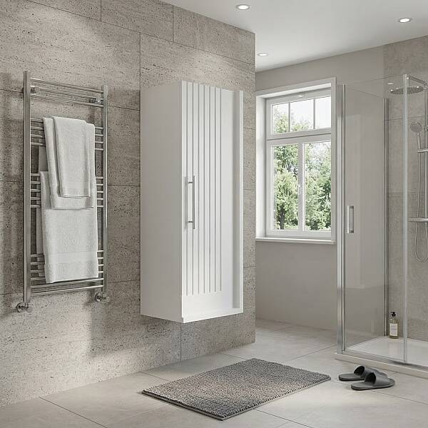 Aquanil Sagra Banyo Boy Dolabı 32 cm Beyaz - 1