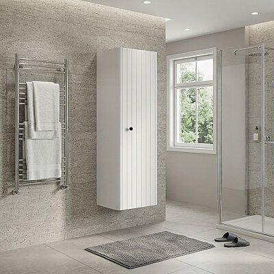 Aquanil Solaris Banyo Boy Dolabı 42 cm Beyaz - AQUANİL