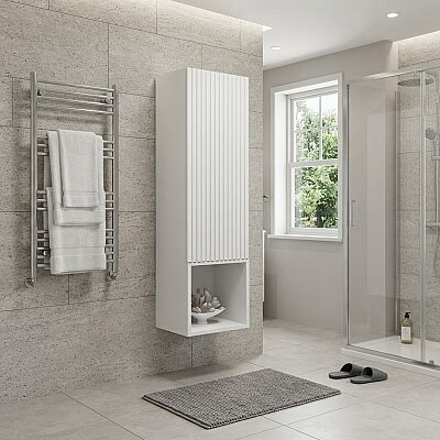 Aquanil Valisso Banyo Boy Dolabı 35 cm Beyaz - AQUANİL