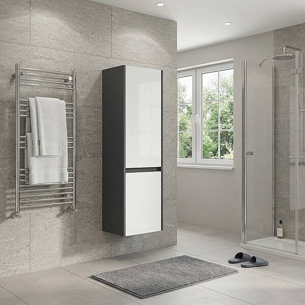 Aquanil Verona Banyo Boy Dolabı 40 cm Beyaz - 1