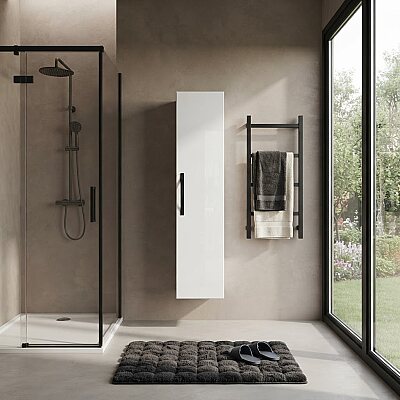 Badella Bathline Banyo Boy Dolabı 33cm Beyaz - BADELLA