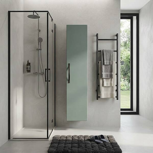 Badella Bathline Banyo Boy Dolabı 33cm Yeşil - 1