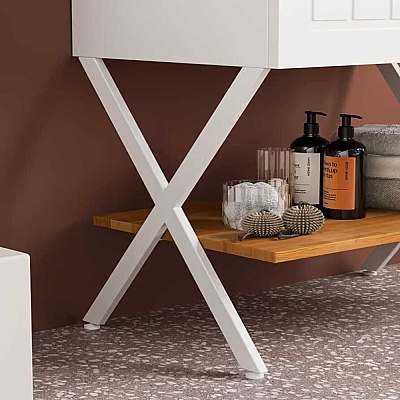 Badella Beta Banyo Dolap Takımı 65cm Beyaz BETA 2865 V52 - 3