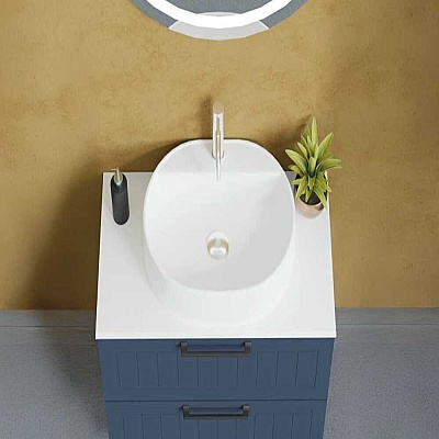 Badella Beta Banyo Dolap Takımı 85cm Lacivert BETA 5585 V55 - 2