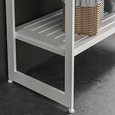 Badella Efes Banyo Dolap Takımı EFES 46100 V31 100cm Beyaz - 3