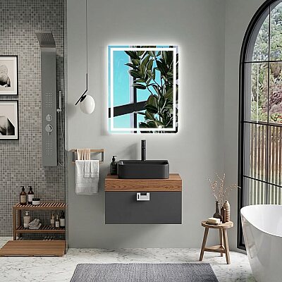 Badella Hammer Banyo Dolap Takımı 85cm Gri HAMMER 2885 V52 - BADELLA