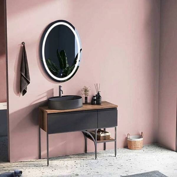 Badella Moderno Banyo Dolap Takımı 120cm Antrasit MODERNO 28120 V53 - 1