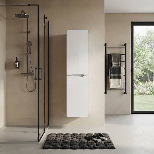 Badella Smart Banyo Boy Dolabı 33cm Beyaz - 1