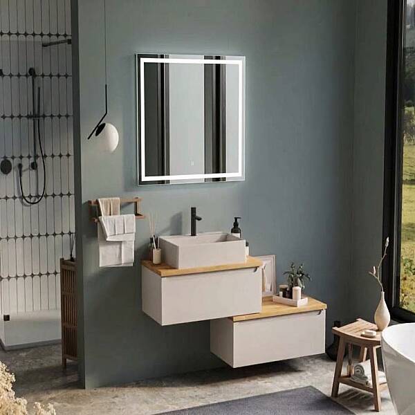 Badella Smart Banyo Dolap Takımı 85cm Kum SMART 28130 V51 - 1