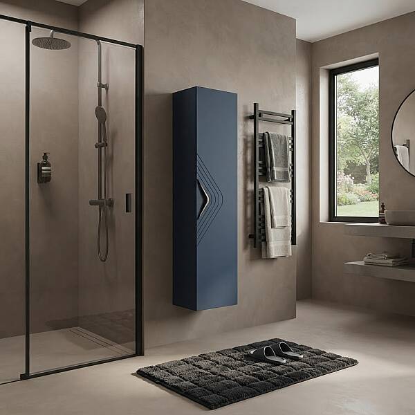 Badella Vesta Banyo Boy Dolabı 33cm Lacivert - 1