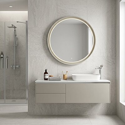 Creavit Flat Serisi Lavabo Dolabı Takımı 160cm - 1