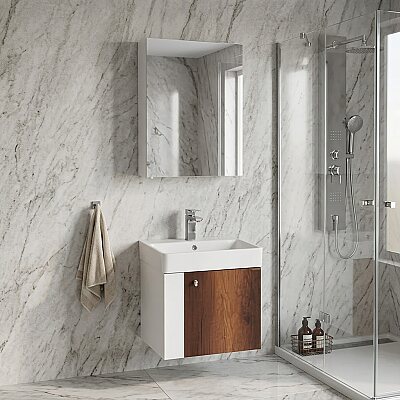 Creavit Font Lavabo Dolabı 50cm Barok - CREAVİT
