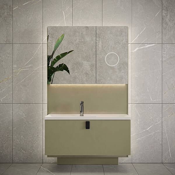 Creavit Level Lavabo Dolabı 100 Cm Palazzo - 1