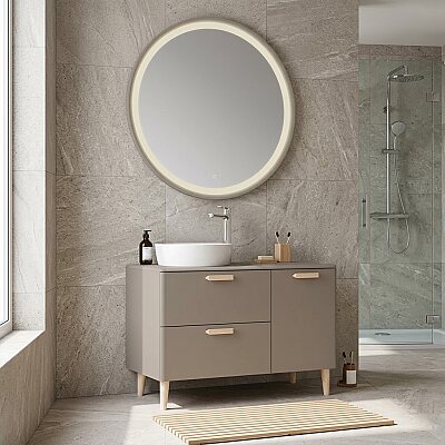 Creavit Patara Lavabo Dolabı 100cm Cappucino - CREAVİT