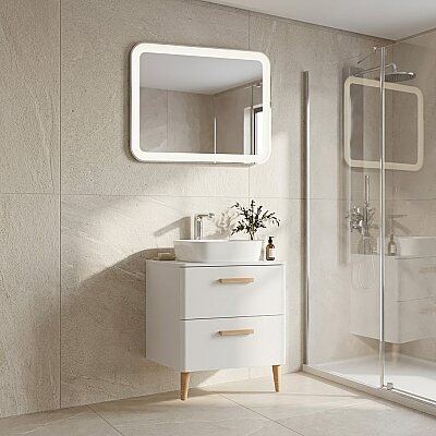 Creavit Patara Lavabo Dolabı 60cm Beyaz - CREAVİT