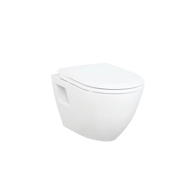 Creavit Terra Asma Klozet D.li Ext.Byz TP325 + Duck DP.YK. Byz. Klozet Kapağı - 3