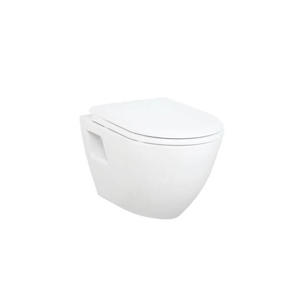 Creavit Terra Asma Klozet D.li Ext.Byz TP325 + Duck DP.YK. Byz. Klozet Kapağı - 3