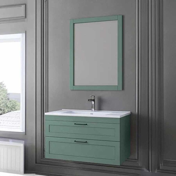 Denko Beyoğlu Banyo Dolap Takımı 85cm Yeşil - 1
