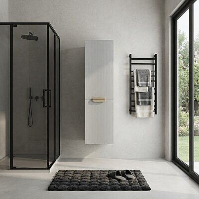 Denko Essen Banyo Boy Dolabı 40cm Atlas Gri - DENKO