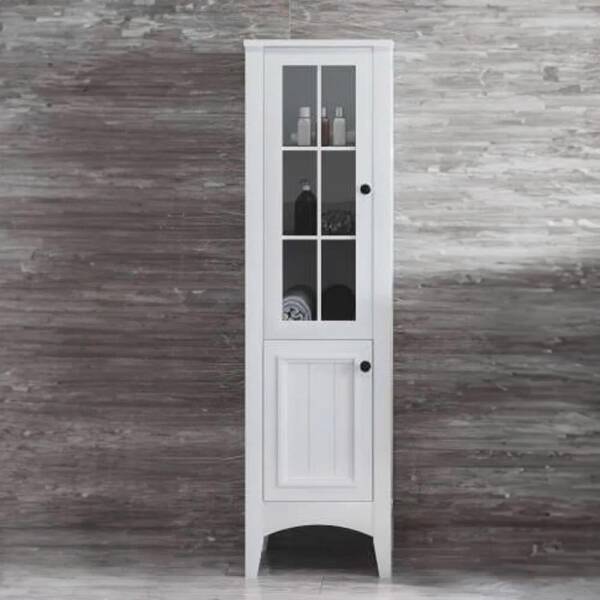 Denko Helena Banyo Boy Dolabı 35cm Beyaz - 1