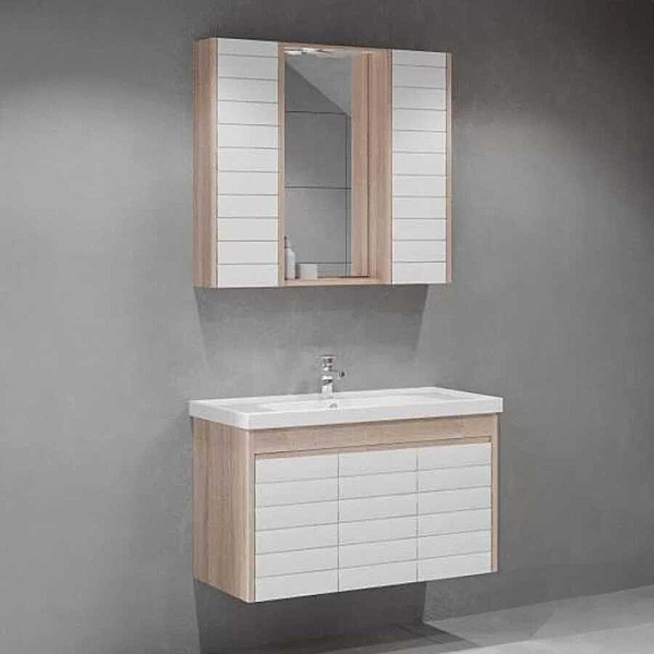 Denko Mostar Banyo Dolap Takımı 90cm Sonoma - 1