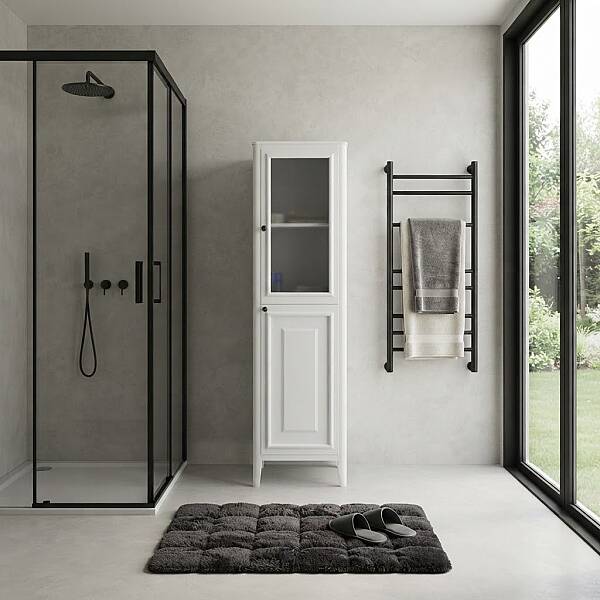 Denko Öykü Banyo Boy Dolabı 40cm Gri - 1