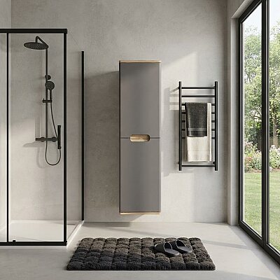 Denko Troy Banyo Boy Dolabı 35cm Antrasit - DENKO