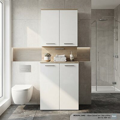 Denko Vento Banyo Çamaşır Makinesi Dolabı - DENKO