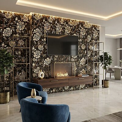 Fionart FD-30025 Barbosa Dekoratif Karo (30x60) - FİONART