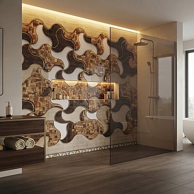 Fionart FD-30068 Nebra Dekoratif Karo (30x60cm)
