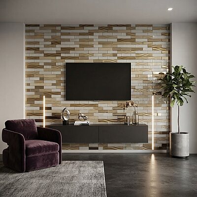 Fionart FK-36019 Aura Dekoratif Mozaik (36x148mm) - FİONART