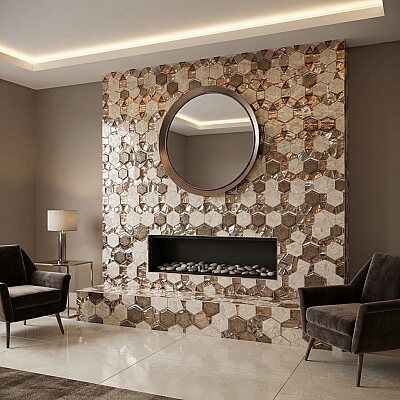 Fionart FK-60029 Dolores Dekoratif Mozaik - FİONART