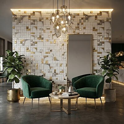 Fionart FK-60041 Villegas Dekoratif Mozaik - FİONART