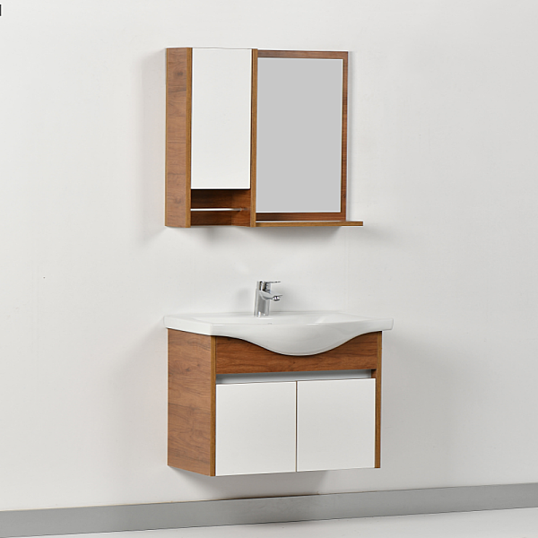 Kalay Alto Banyo Dolabı Takımı 65cm Ceviz - 1