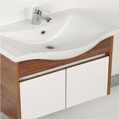 Kalay Alto Banyo Dolabı Takımı 65cm Ceviz - 2