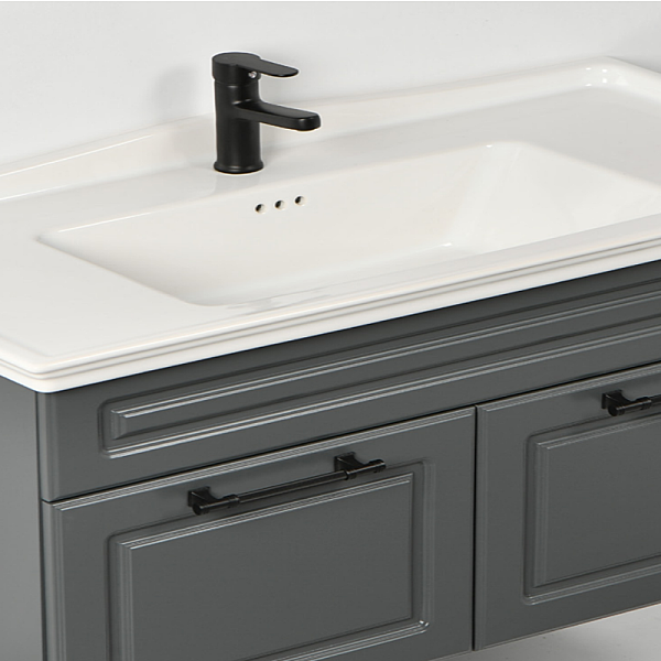 Kalay Sirius Banyo Dolabı Takımı 100cm Antrasit - 2