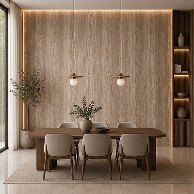 Kütahya Seramik 120x240 Ravel Noce Rektifiye - 55016828R
