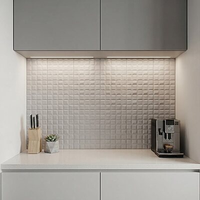 Kütahya Seramik 30x85 Oscar Gri Dekor Rektifiye - 55016784R - KÜTAHYA SERAMİK